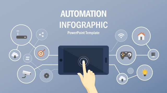 Automation Infographic PowerPoint Template