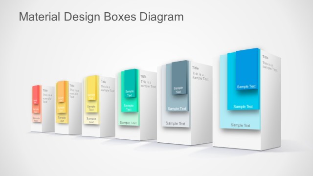 Material Design Boxes for PowerPoint