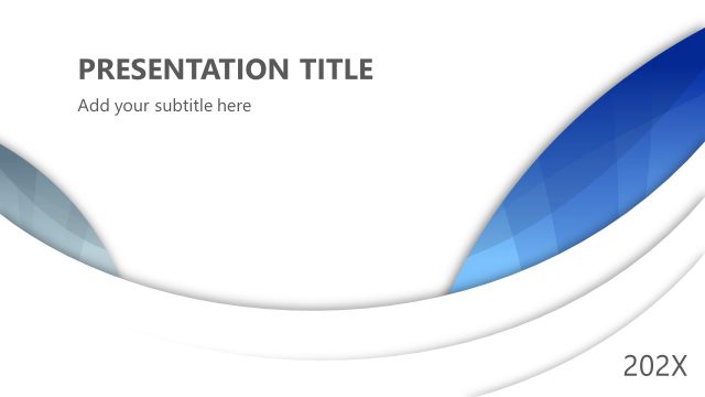 Cover Slides for Presentations with Shapes & Gradients