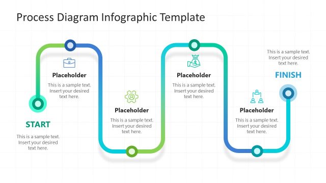 Process Diagram Infographic Template for PowerPoint