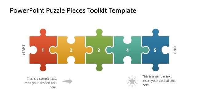 Infographic Slide – Puzzle Pieces Toolkit Template