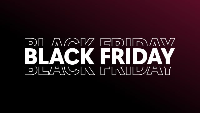 Horizontal Black Friday PowerPoint Template
