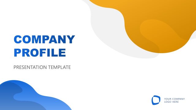 Company Profile Template Slide for PowerPoint