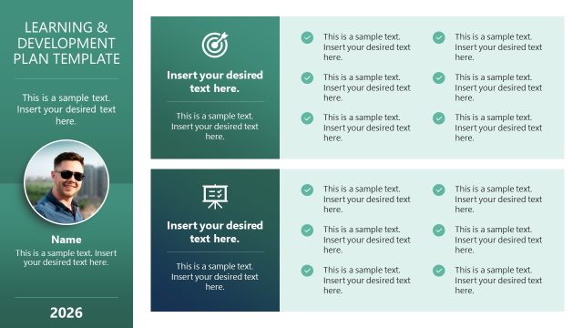 Learning & Development Plan PowerPoint Template