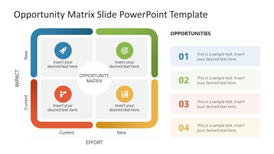 Opportunity Matrix PPT Template