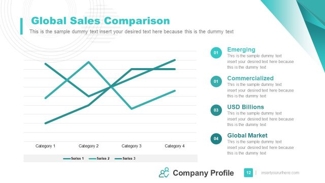 Data Drive Sales Statistics Template