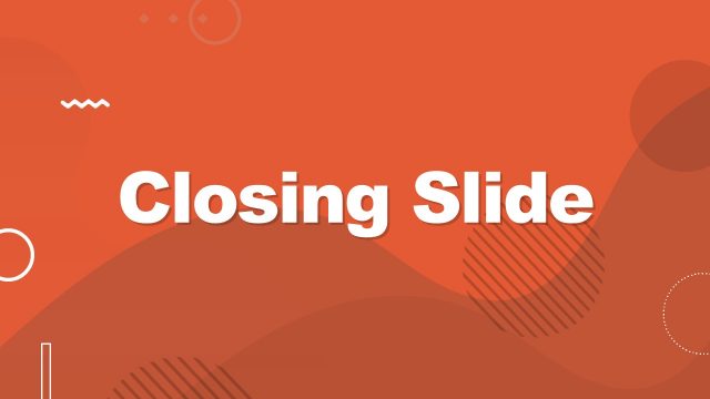 Portfolio & Photography Closing Slide Cover