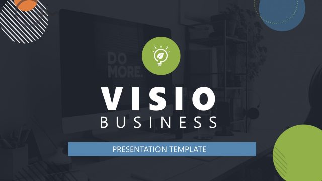Visio Business PowerPoint Template
