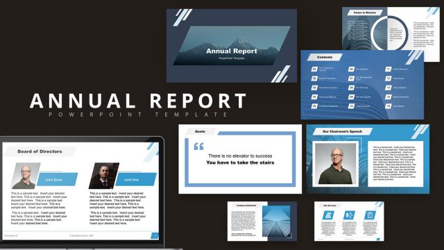 Corporate Annual Report Template
