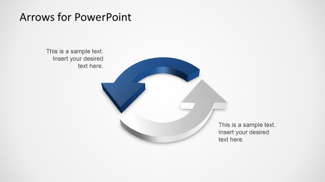 3D Arrows PowerPoint Template