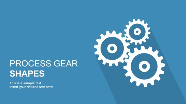 Process Gear Shapes for PowerPoint