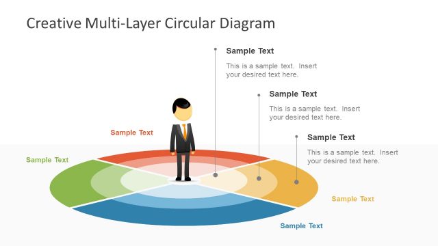 Creative Multi-layer Diagram for PowerPoint