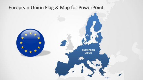 European Union Flag for PowerPoint