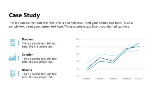 Case Study Slide Business Process Management Template for PowerPoint