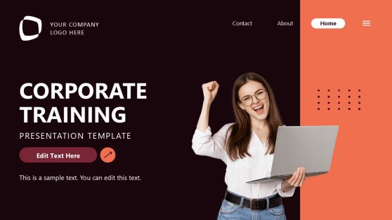 Editable Corporate Training PPT Template