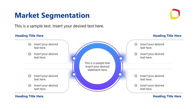 Market Segmentation Presentation PPT Slide