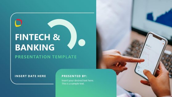 Creative Title Slide for Fintech Banking