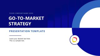 Creative Title Slide for Go To Market Strategy Presentation