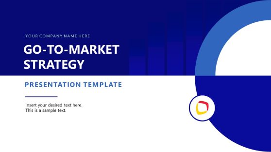 Creative Title Slide for Go To Market Strategy Presentation