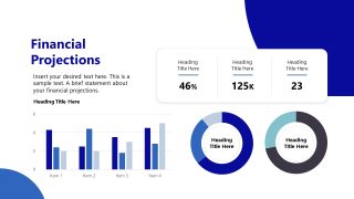 Data Driven Graphs Slide for Financial Points Presentation