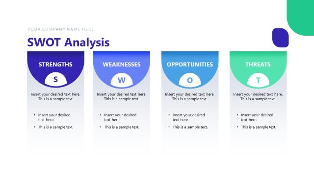 SWOT Analysis Diagram – Client Consulting Template