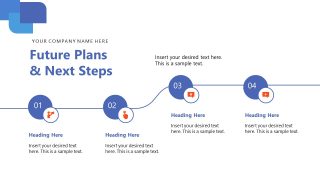 Editable Annual Report Template PPT Slide 