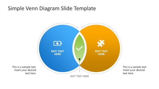 Free Simple Venn Diagram PPT Presentation Template