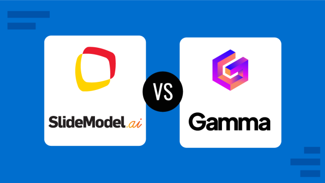 Gamma App Alternative. Comparison with SlideModel AI